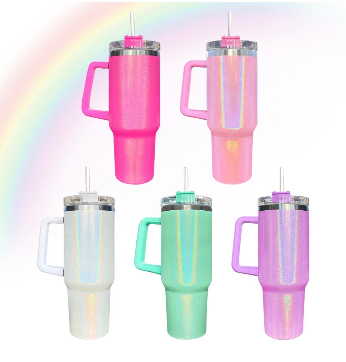 CLOSED PRE-ORDER : 2.0 Newer version of the 40 oz Stanly dupe tumblers –  Brilliant Blanks