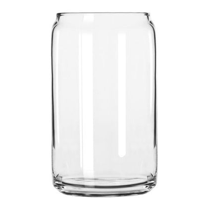 16oz Clear Sublimation Glass Can – Krafty Cups 4 U